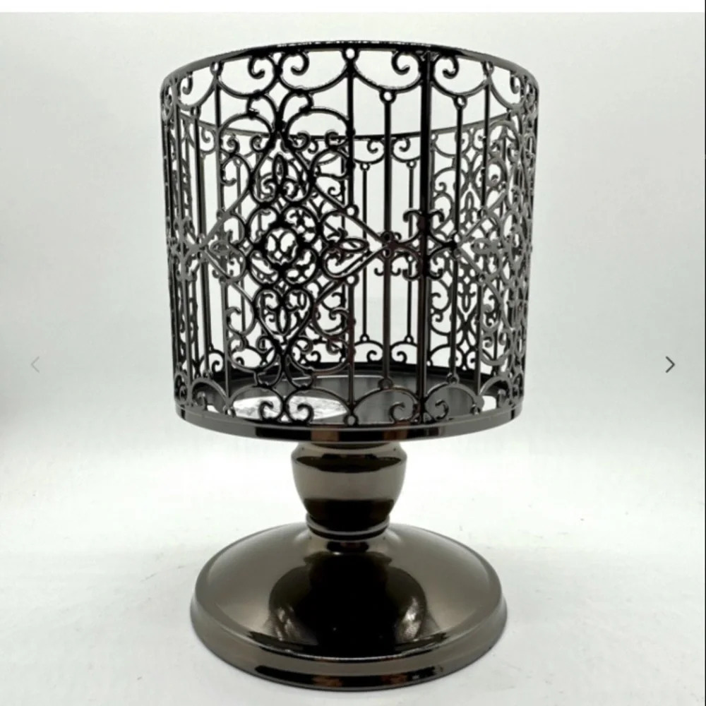 Bath & Body Works Ornate Gate Three Wick Candle Holder